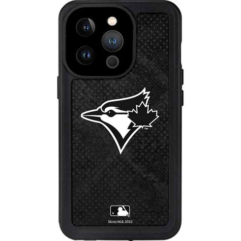 MLB Toronto Blue Jays Dark Wash iPhone 15 Pro Waterproof Case
